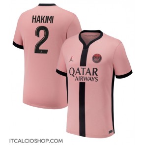 Paris Saint-Germain Achraf Hakimi #2 Terza Maglia 2024-25 Manica Corta